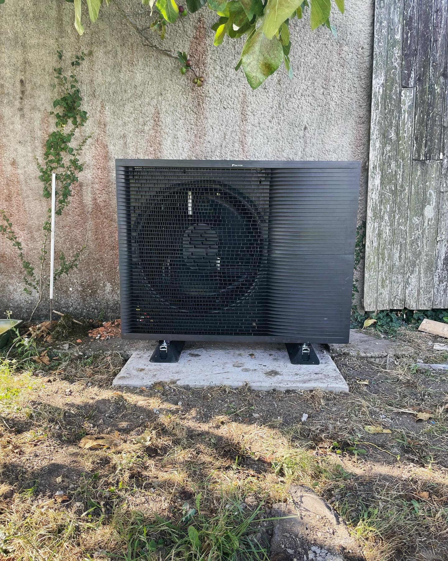 Intallation d’une pompe à chaleur air-eau