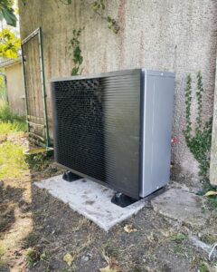Intallation d’une pompe à chaleur air-eau