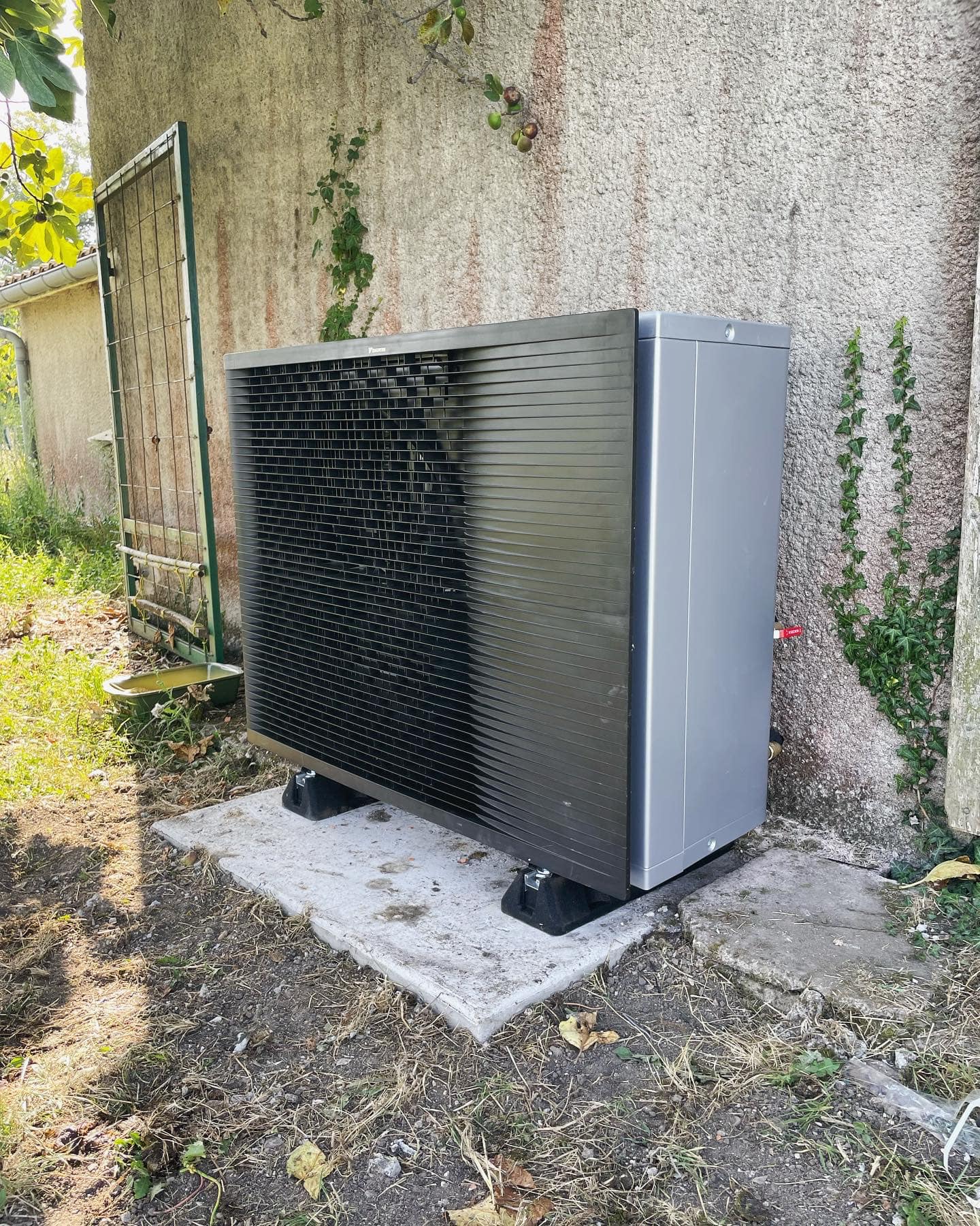 Intallation d’une pompe à chaleur air-eau