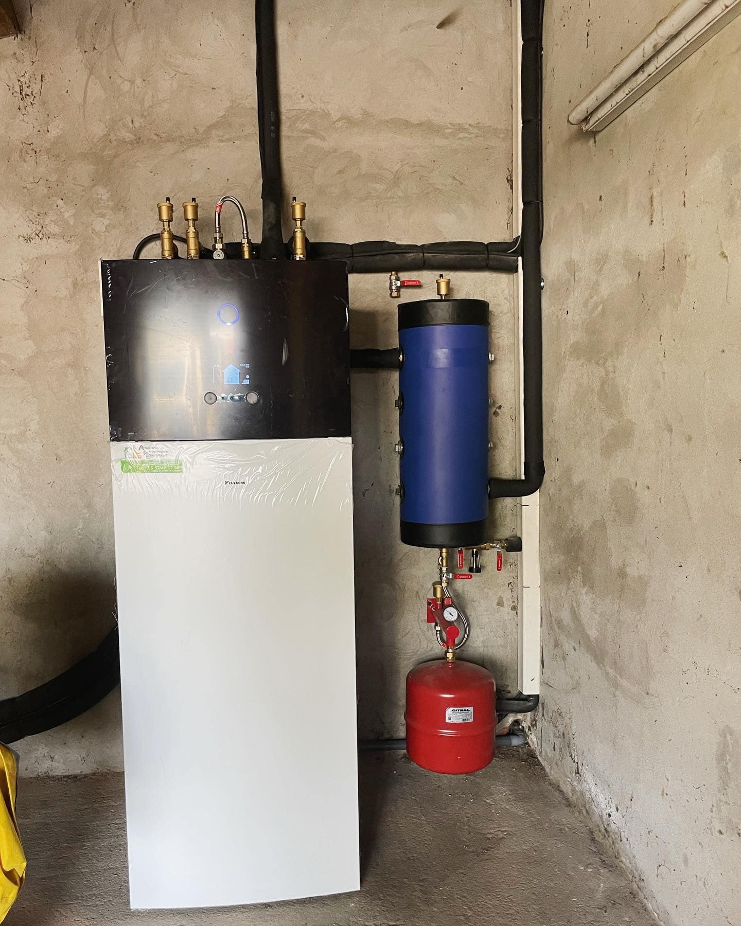 Intallation d’une pompe à chaleur air-eau