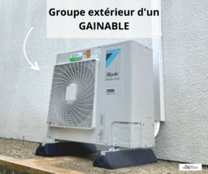 Installation d’une pompe à chaleur gainable