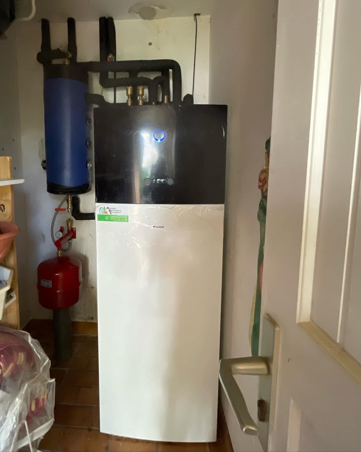 Intallation d’une pompe à chaleur air-eau