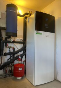 Intallation d’une pompe à chaleur air-eau