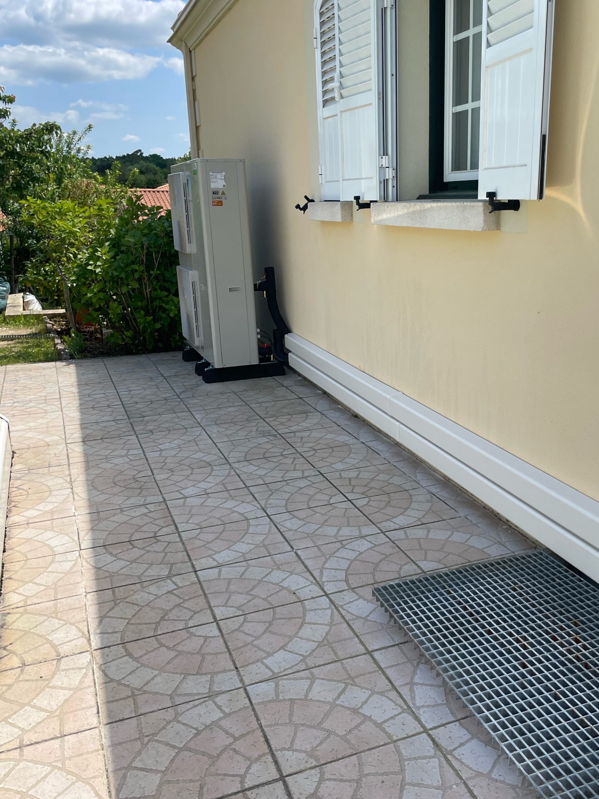 Installation d’une pompe à chaleur gainable