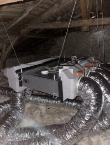 Installation d’une pompe à chaleur gainable