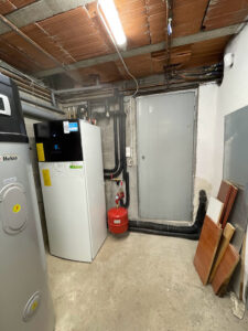 Intallation d’une pompe à chaleur air-eau