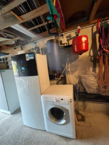 Intallation d’une pompe à chaleur air-eau