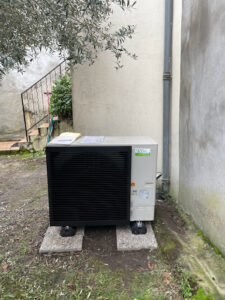 Intallation d’une pompe à chaleur air-eau
