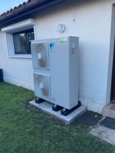 Intallation d’une pompe à chaleur air-eau
