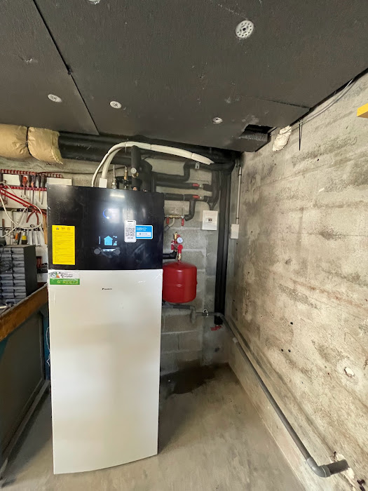 Intallation d’une pompe à chaleur air-eau