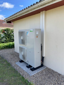 Intallation d’une pompe à chaleur air-eau